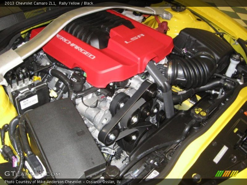  2013 Camaro ZL1 Engine - 6.2 Liter Eaton Supercharged OHV 16-Valve LSA V8