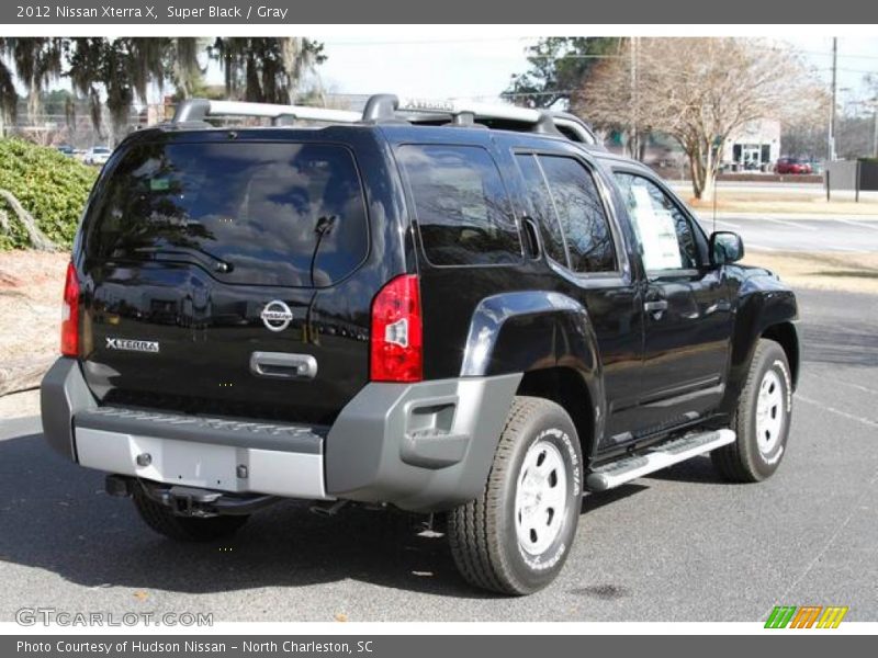 Super Black / Gray 2012 Nissan Xterra X