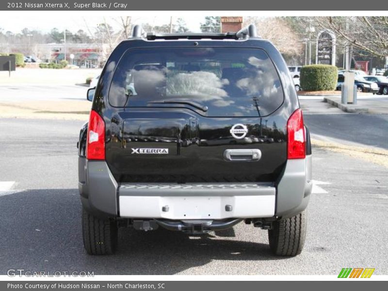 Super Black / Gray 2012 Nissan Xterra X