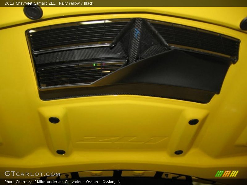 Rally Yellow / Black 2013 Chevrolet Camaro ZL1