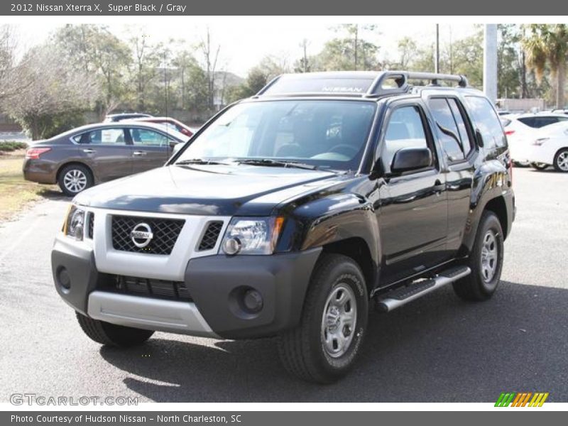 Super Black / Gray 2012 Nissan Xterra X