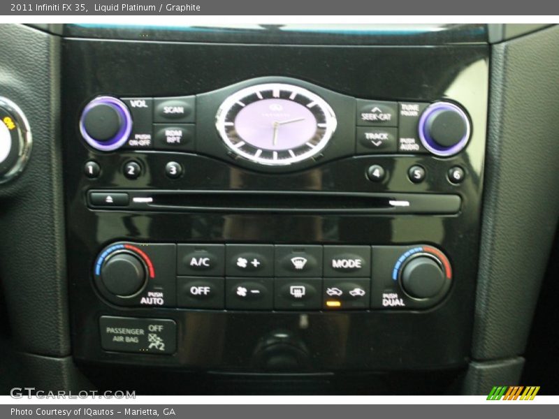 Liquid Platinum / Graphite 2011 Infiniti FX 35