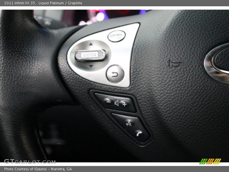Liquid Platinum / Graphite 2011 Infiniti FX 35