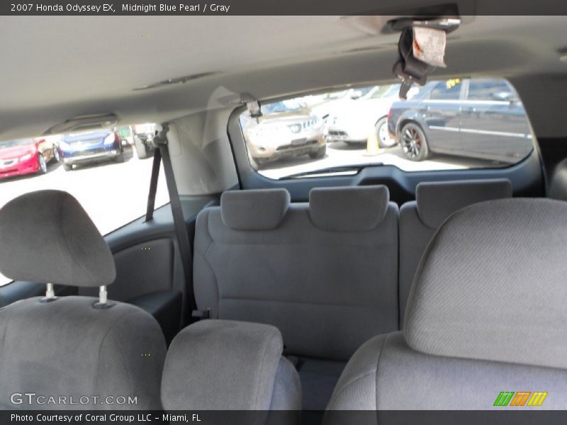 Midnight Blue Pearl / Gray 2007 Honda Odyssey EX