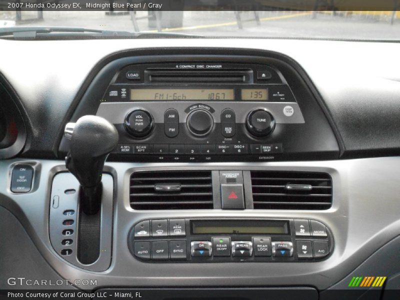 Controls of 2007 Odyssey EX