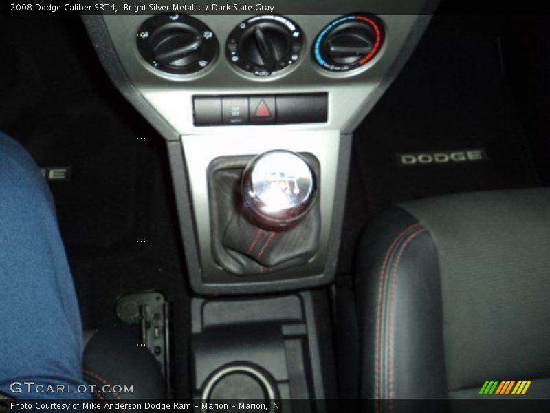 Bright Silver Metallic / Dark Slate Gray 2008 Dodge Caliber SRT4