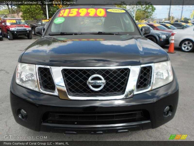Super Black / Graphite 2008 Nissan Pathfinder SE