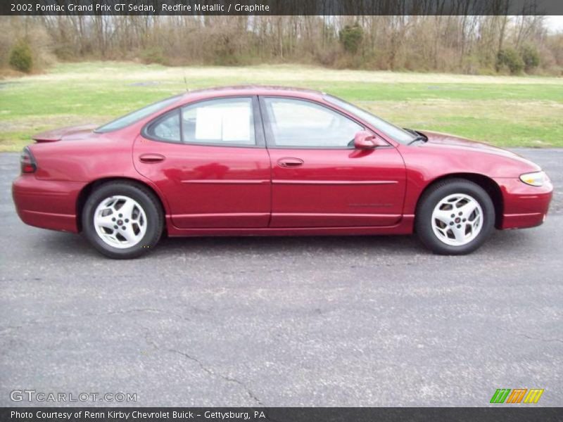Redfire Metallic / Graphite 2002 Pontiac Grand Prix GT Sedan