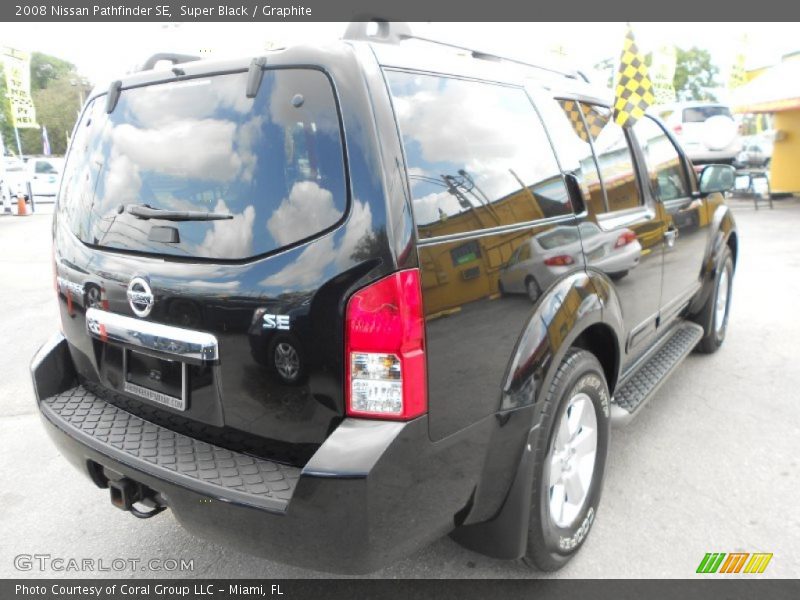 Super Black / Graphite 2008 Nissan Pathfinder SE