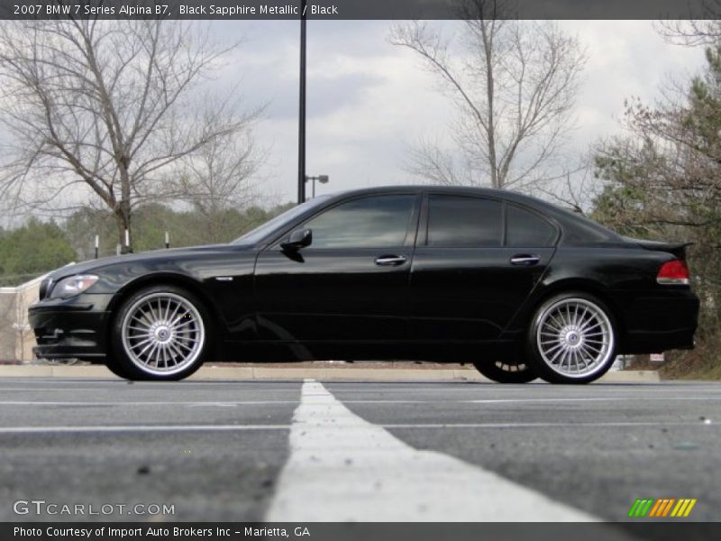  2007 7 Series Alpina B7 Black Sapphire Metallic