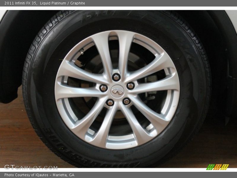 Liquid Platinum / Graphite 2011 Infiniti FX 35
