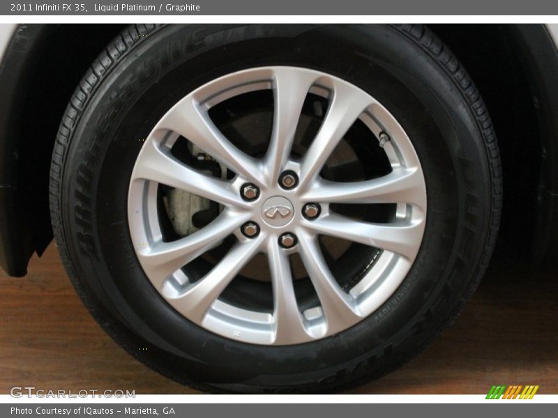 Liquid Platinum / Graphite 2011 Infiniti FX 35