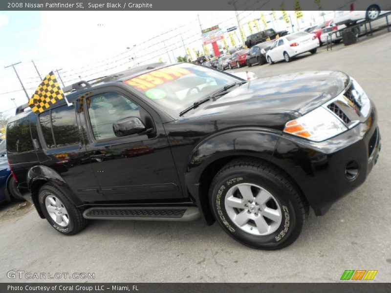 Super Black / Graphite 2008 Nissan Pathfinder SE