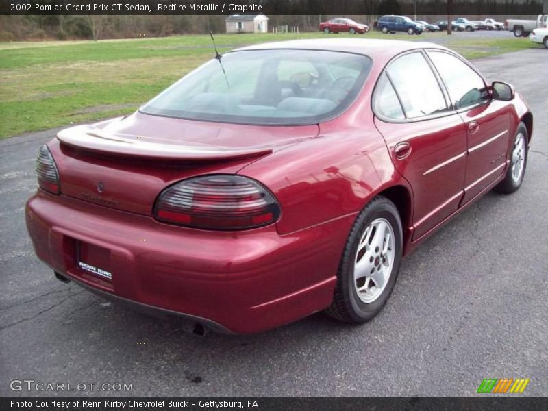 Redfire Metallic / Graphite 2002 Pontiac Grand Prix GT Sedan