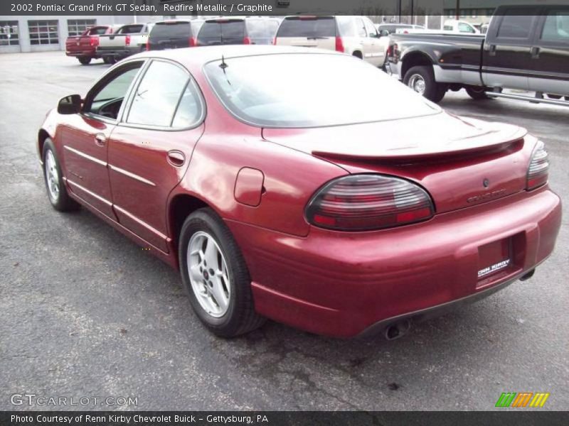 Redfire Metallic / Graphite 2002 Pontiac Grand Prix GT Sedan