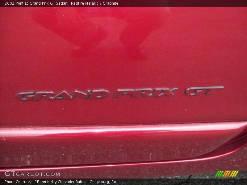 Redfire Metallic / Graphite 2002 Pontiac Grand Prix GT Sedan