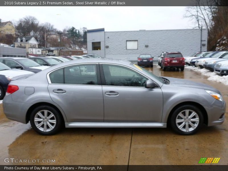  2010 Legacy 2.5i Premium Sedan Steel Silver Metallic