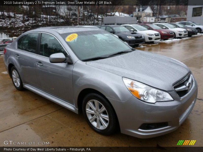 Front 3/4 View of 2010 Legacy 2.5i Premium Sedan