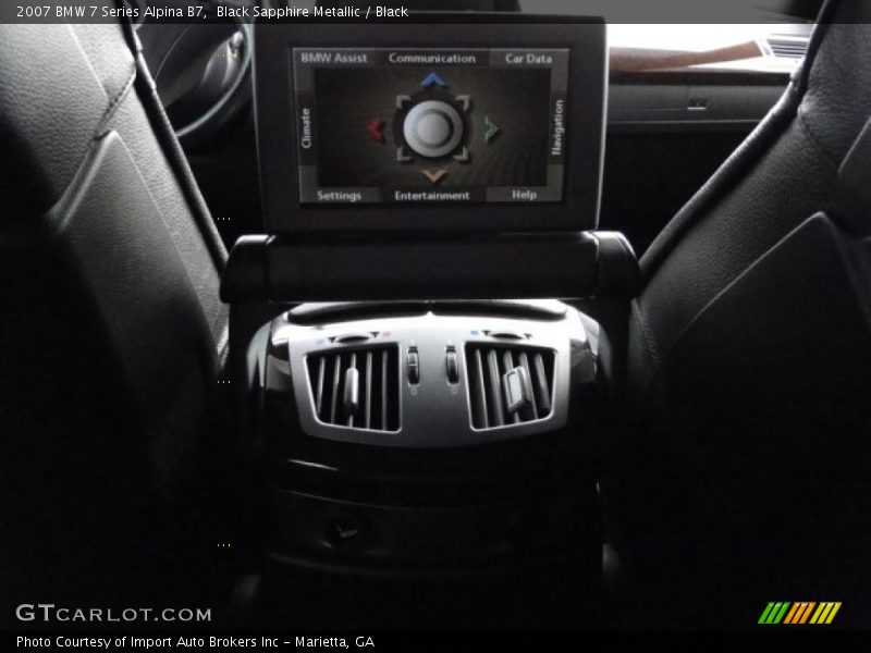 Black Sapphire Metallic / Black 2007 BMW 7 Series Alpina B7