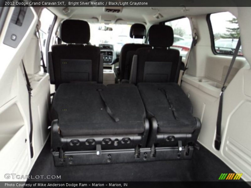 Bright Silver Metallic / Black/Light Graystone 2012 Dodge Grand Caravan SXT