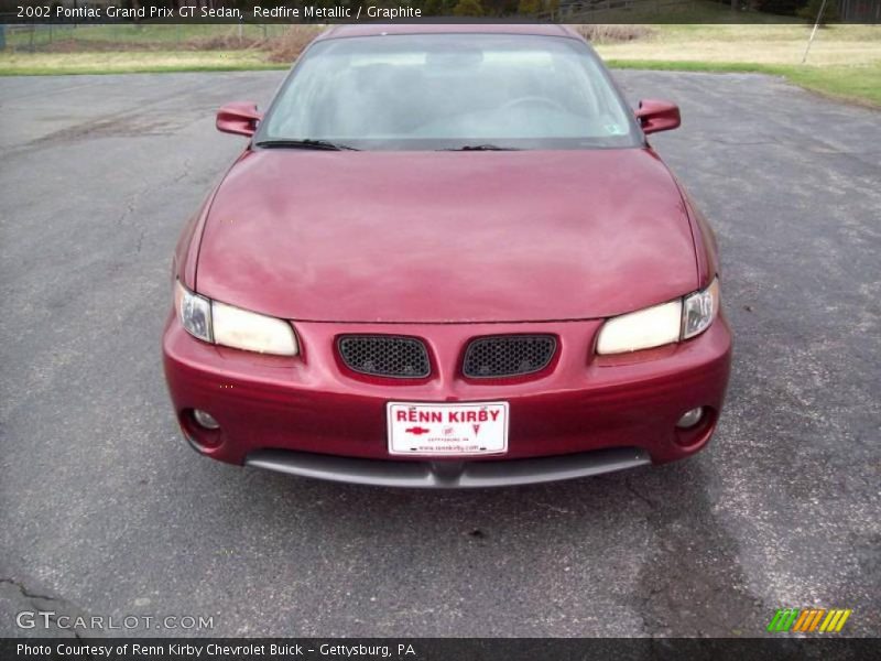 Redfire Metallic / Graphite 2002 Pontiac Grand Prix GT Sedan