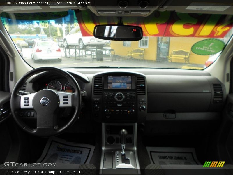 Super Black / Graphite 2008 Nissan Pathfinder SE