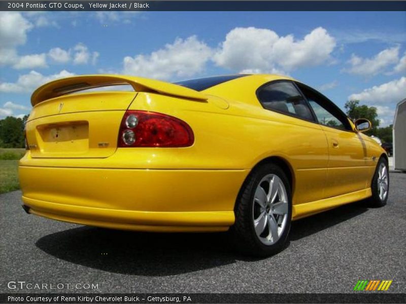 Yellow Jacket / Black 2004 Pontiac GTO Coupe