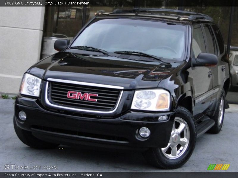 Onyx Black / Dark Pewter 2002 GMC Envoy SLE