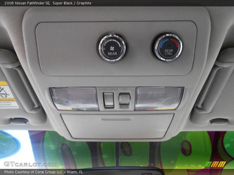 Super Black / Graphite 2008 Nissan Pathfinder SE