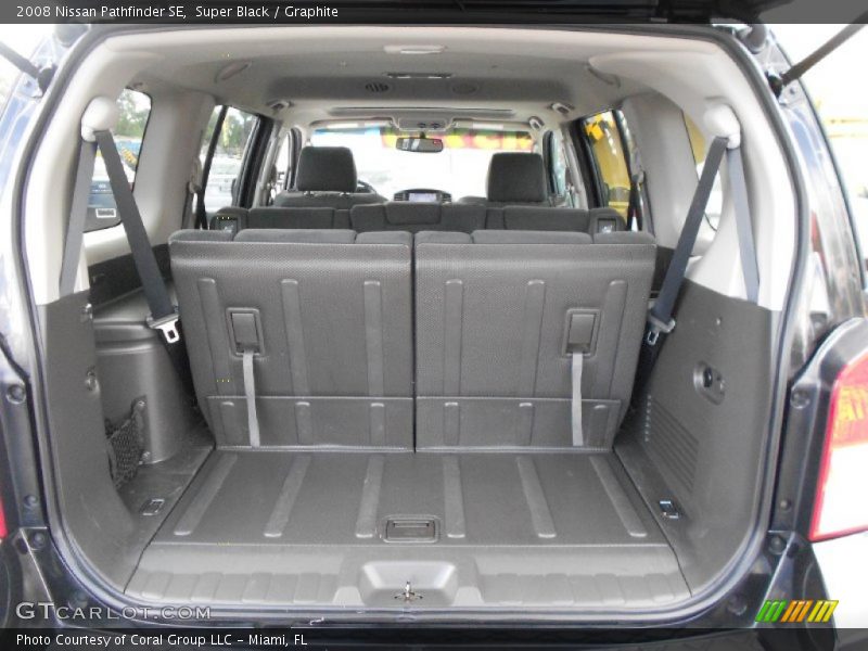 Super Black / Graphite 2008 Nissan Pathfinder SE