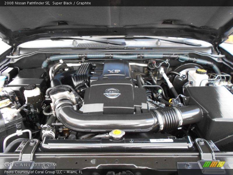 Super Black / Graphite 2008 Nissan Pathfinder SE