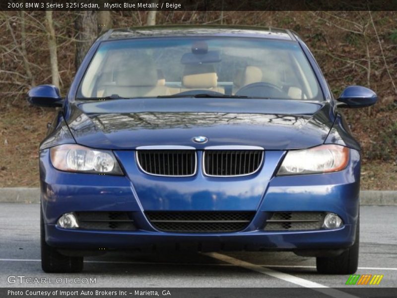 Mystic Blue Metallic / Beige 2006 BMW 3 Series 325i Sedan