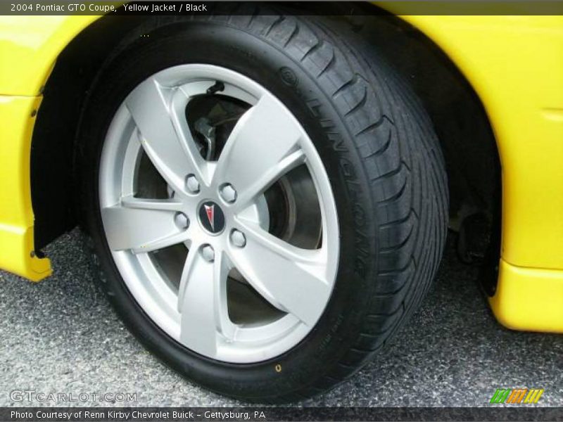 Yellow Jacket / Black 2004 Pontiac GTO Coupe