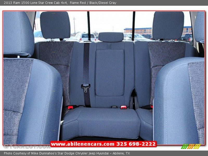 Flame Red / Black/Diesel Gray 2013 Ram 1500 Lone Star Crew Cab 4x4