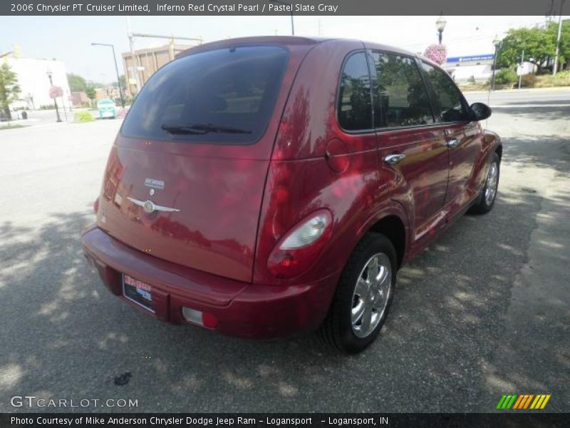 Inferno Red Crystal Pearl / Pastel Slate Gray 2006 Chrysler PT Cruiser Limited