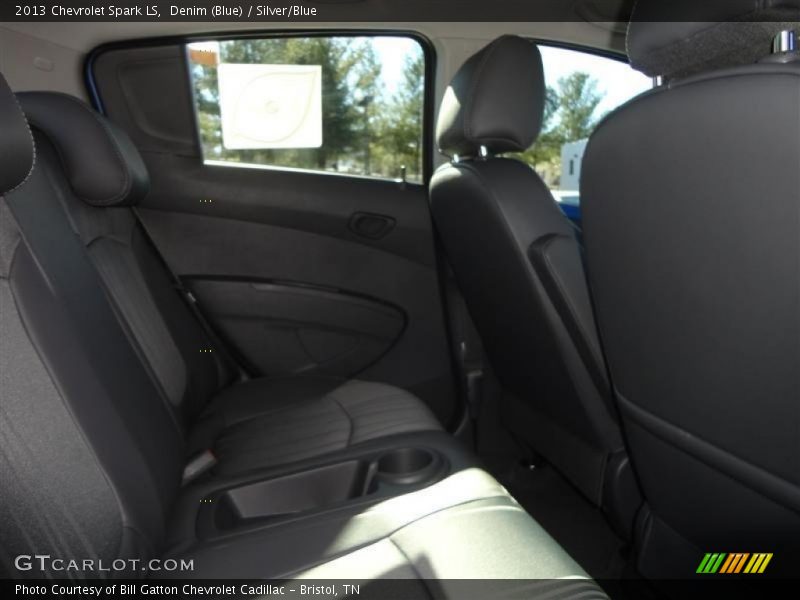 Denim (Blue) / Silver/Blue 2013 Chevrolet Spark LS