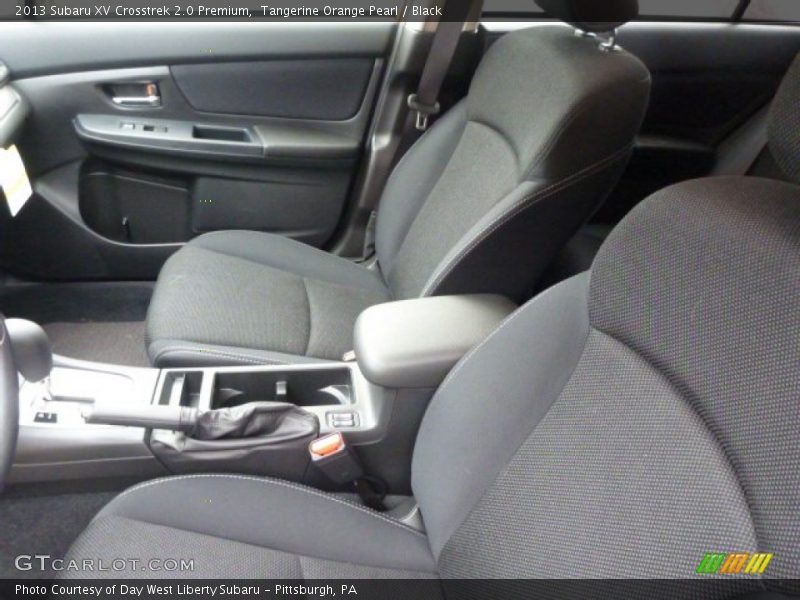 Tangerine Orange Pearl / Black 2013 Subaru XV Crosstrek 2.0 Premium