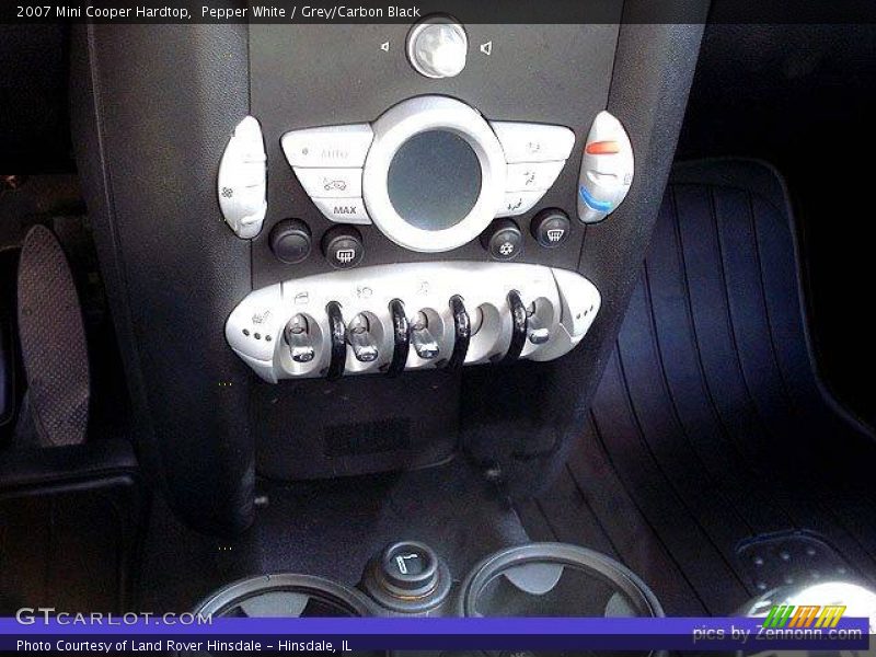 Pepper White / Grey/Carbon Black 2007 Mini Cooper Hardtop