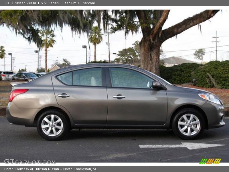 Titanium / Charcoal 2013 Nissan Versa 1.6 SL Sedan