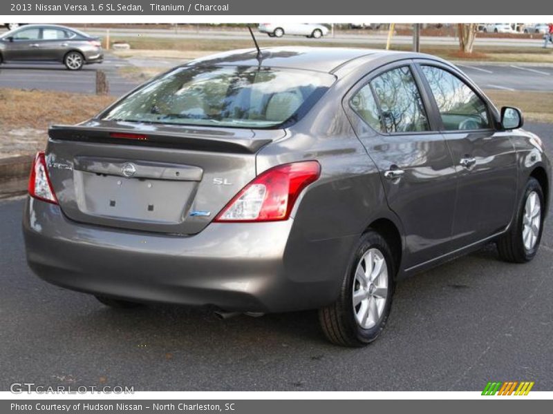 Titanium / Charcoal 2013 Nissan Versa 1.6 SL Sedan