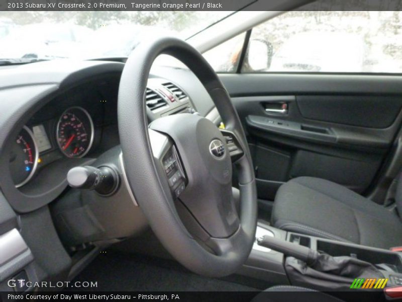 Tangerine Orange Pearl / Black 2013 Subaru XV Crosstrek 2.0 Premium