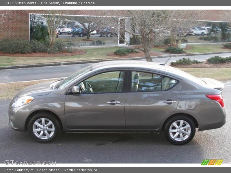 Titanium / Charcoal 2013 Nissan Versa 1.6 SL Sedan