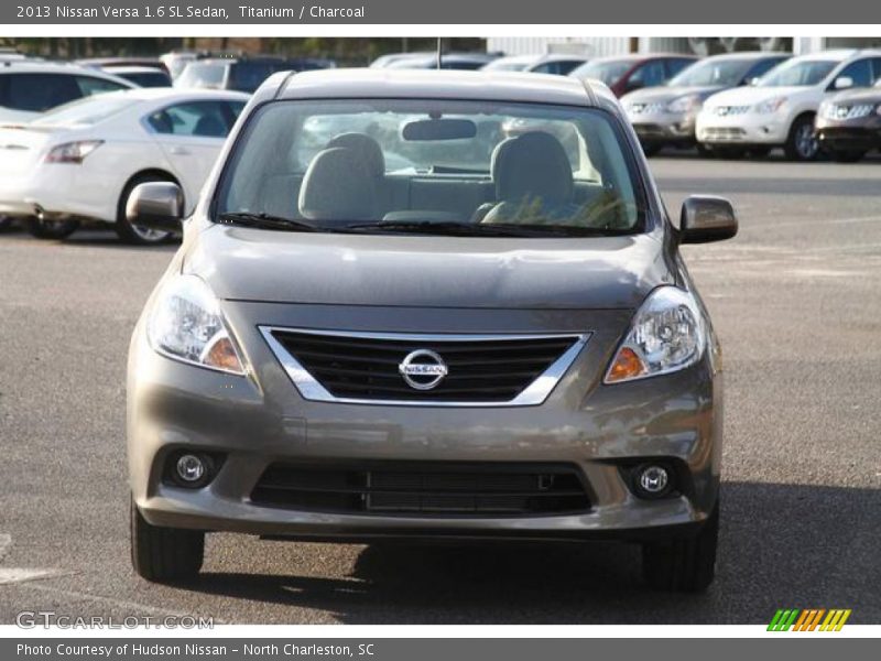 Titanium / Charcoal 2013 Nissan Versa 1.6 SL Sedan