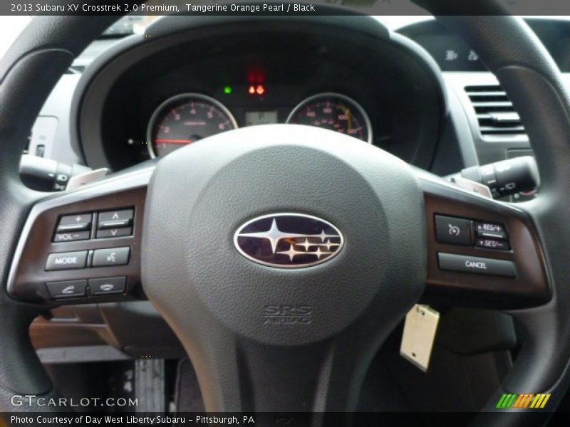 Tangerine Orange Pearl / Black 2013 Subaru XV Crosstrek 2.0 Premium