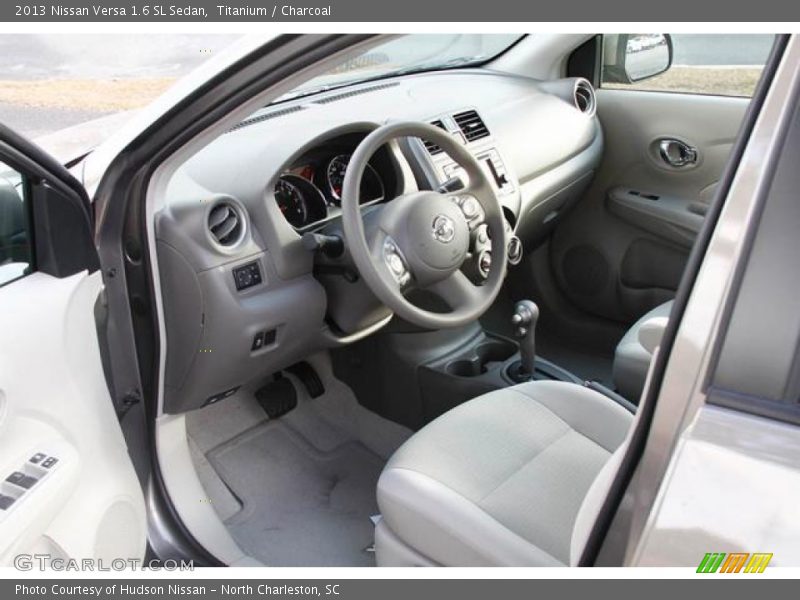 Titanium / Charcoal 2013 Nissan Versa 1.6 SL Sedan