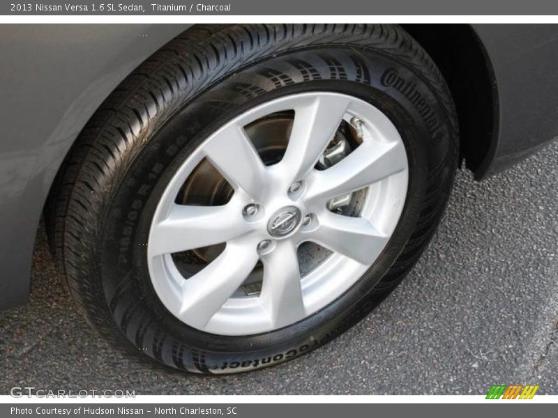 Titanium / Charcoal 2013 Nissan Versa 1.6 SL Sedan