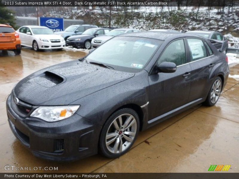 Front 3/4 View of 2013 Impreza WRX STi 4 Door
