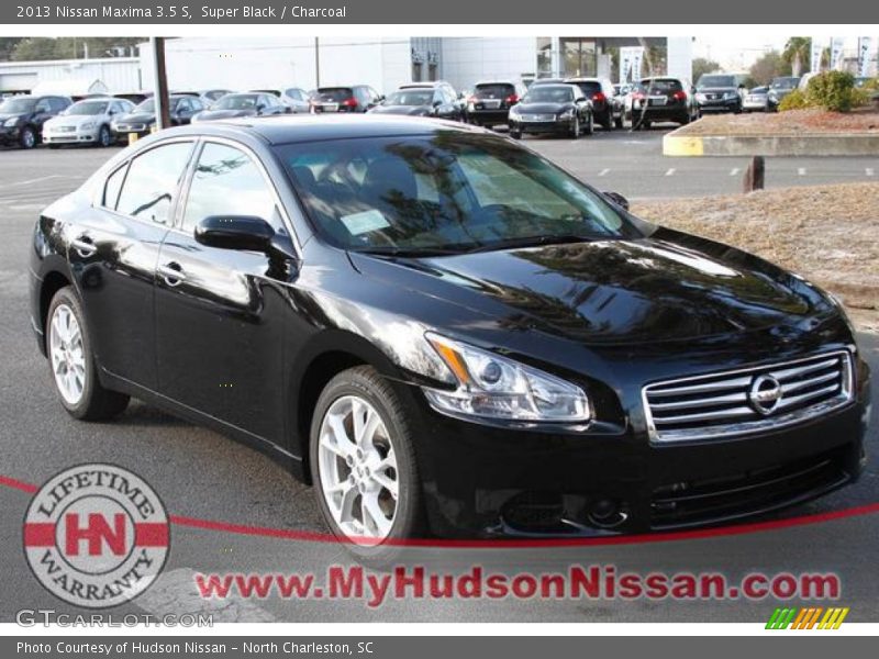 Super Black / Charcoal 2013 Nissan Maxima 3.5 S