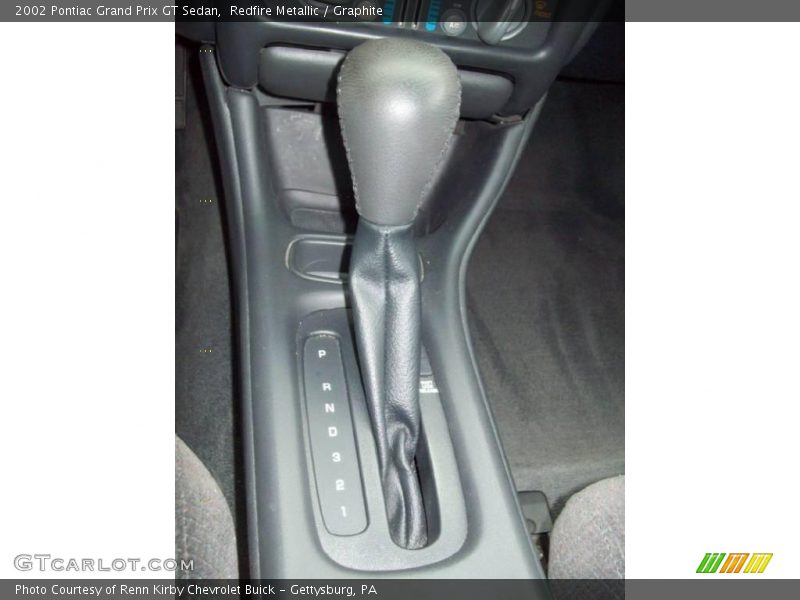 Redfire Metallic / Graphite 2002 Pontiac Grand Prix GT Sedan