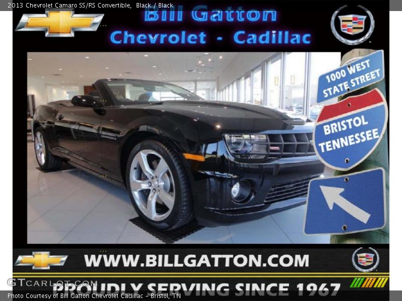Black / Black 2013 Chevrolet Camaro SS/RS Convertible
